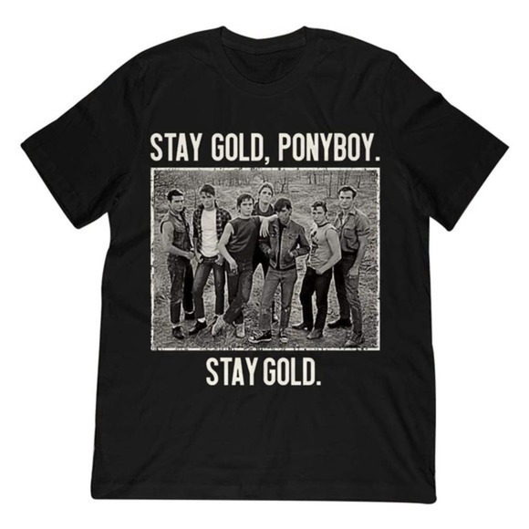 The Outsiders Stay Gold Ponyboy Stay Gold Tshirt - Picture 1 of 4